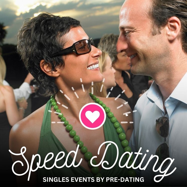 Seattle attendees of Speed Dating in Washington enjoying the event!